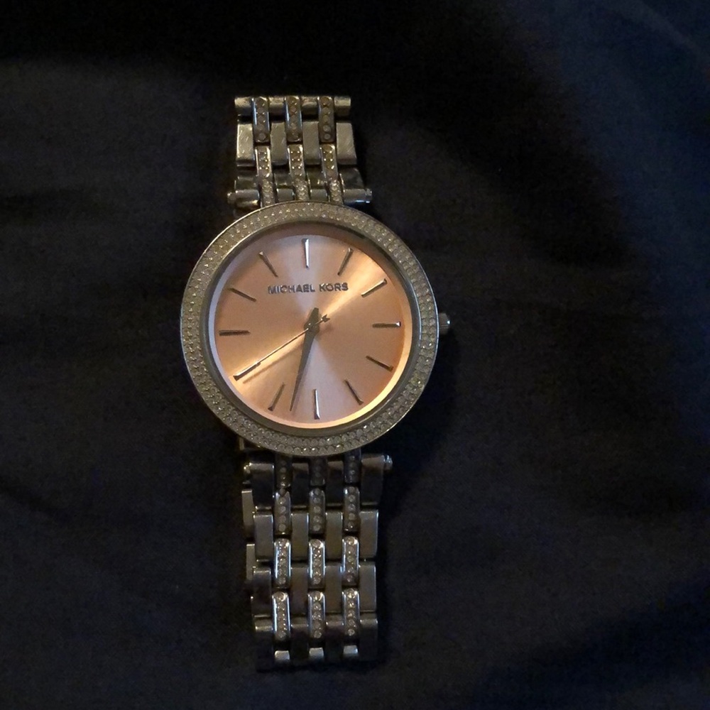 Silver Michael Kors watch